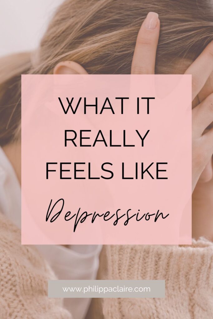 What depression really feels like
