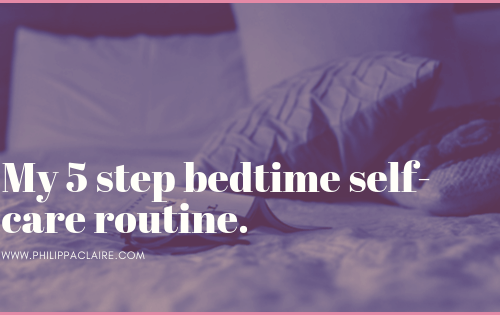 evening self-care routine