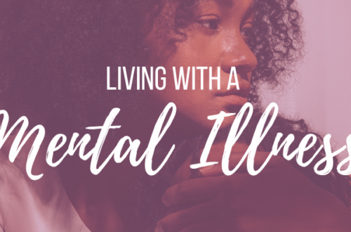 Living with a mental illness banner
