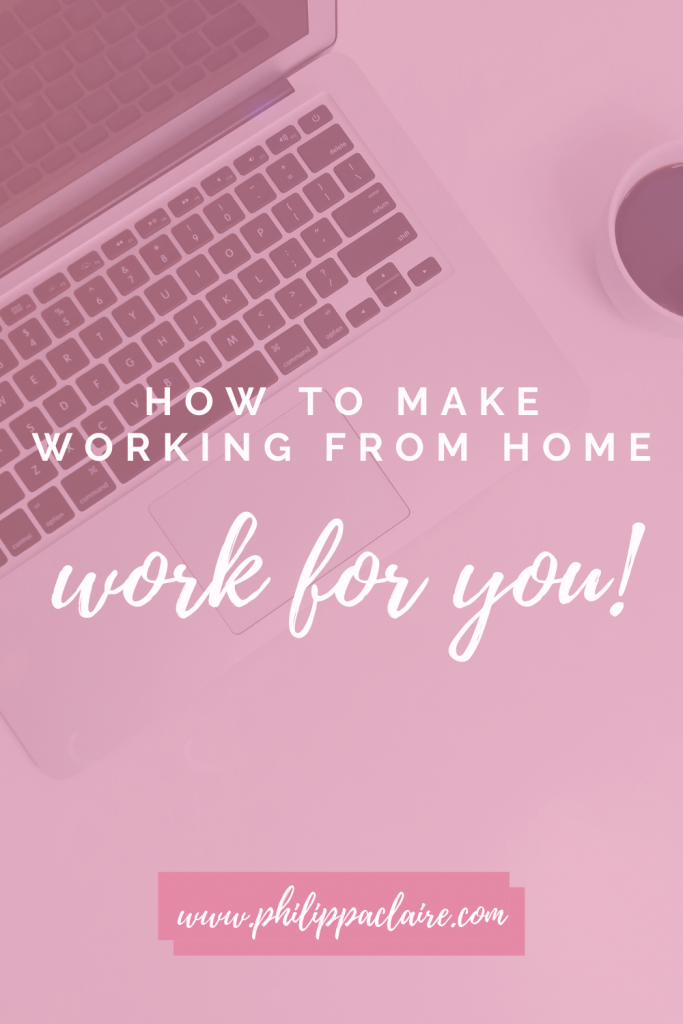 Working from home blog post