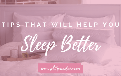 Tips to help you sleep better at night