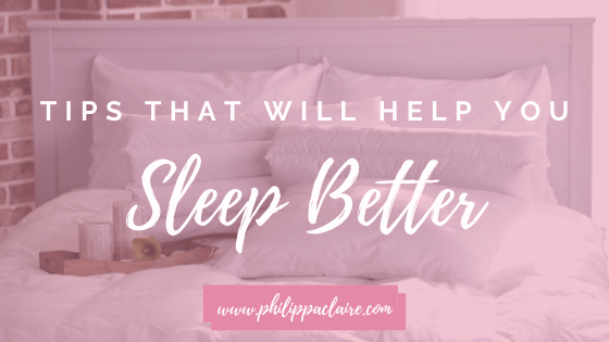 Tips to help you sleep better at night
