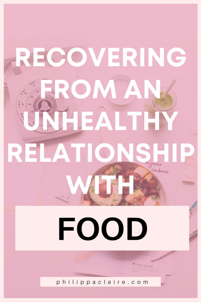 My Unhealthy Relationship WIth Food